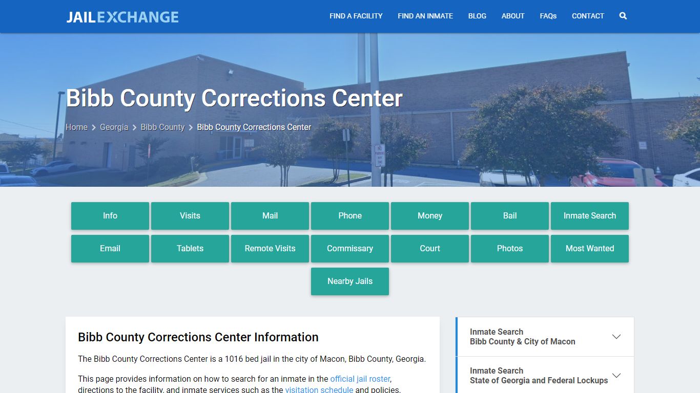 Bibb County Corrections Center - Jail Exchange